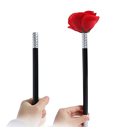 Stick To Rose/Flower Magic Tricks Flowers Appearing Close Up Street Stage Magic Props Magie Illusion Gimmicks Requisiten Zubehör von Rebetomo