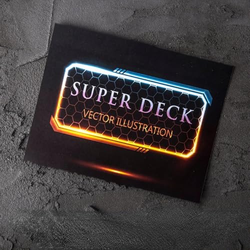 Super Deck Magic Tricks Spielkarte Vorhersage Magic Deck Close Up Street Illusions Gimmicks Mentalismus Geist Lesen Requisiten (Blau) von Rebetomo