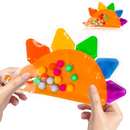 Anti-Stress-Spielzeug für Kinder | Squishy Fidget Spielzeug | Sensorisches Zappelspielzeug & Squeeze Toy | Lern- und Reisespielzeug | Geschenke für Kinder ab 6 Jahren (Igel) von Recitem