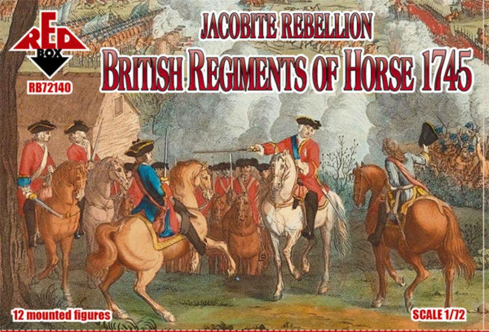 British Regiments of Horse - Jacobite Rebellion 1745 von Red Box