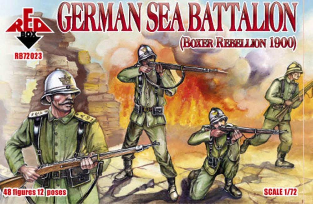 German sea battalion, Boxer Rebellion von Red Box