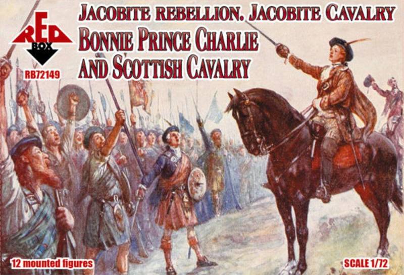 Jacobite Cavalry - Bonnie Prince Charlie and Scottish Cavalry - Jacobite Rebellion 1745 von Red Box