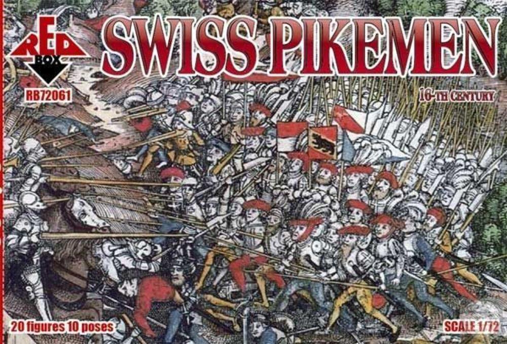 Swiss pikemen, 16th century von Red Box