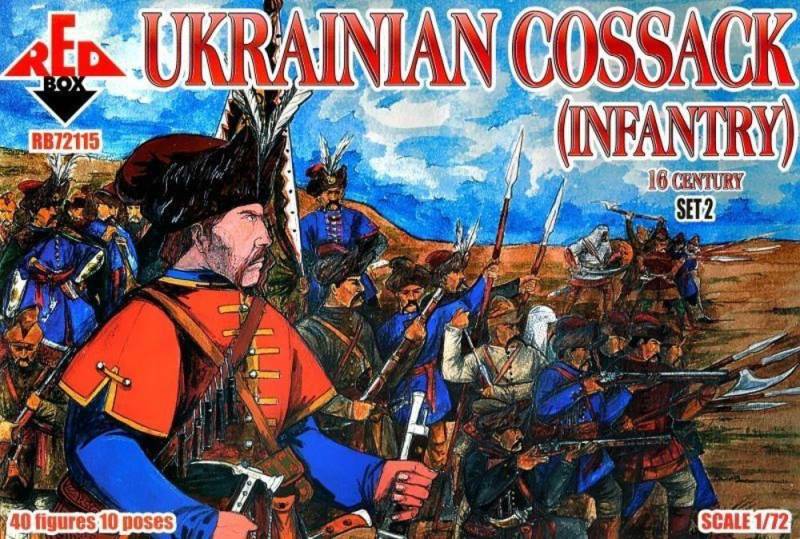 Ukrainian Cossack (infantry) 16  century - Set 2 von Red Box