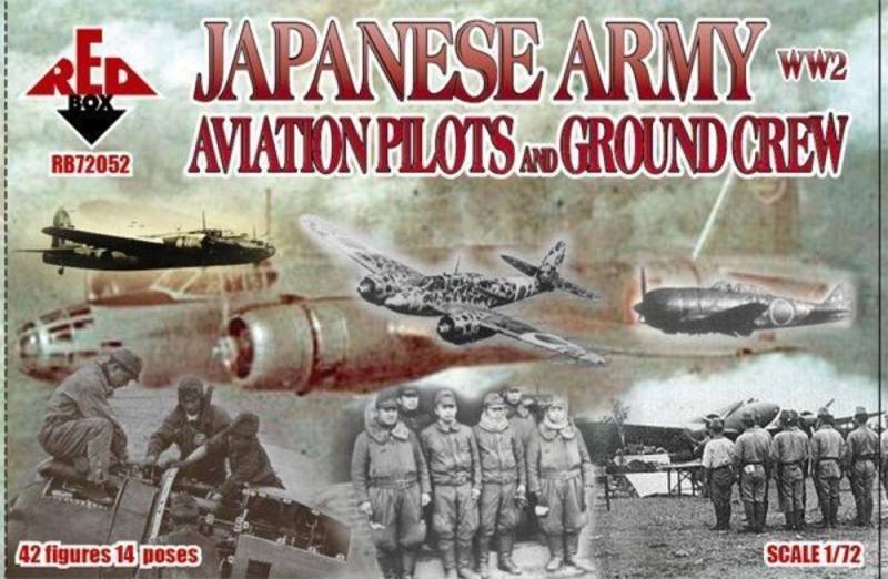 WW2 Japanese Army Aviation pilots a.grcr von Red Box