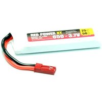 Red Power Modellbau-Akkupack (LiPo) 3.7V 600 mAh 25 C Softcase JST, BEC von Red Power