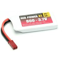 Red Power Modellbau-Akkupack (LiPo) 3.7V 800 mAh 25 C Softcase JST, BEC von Red Power