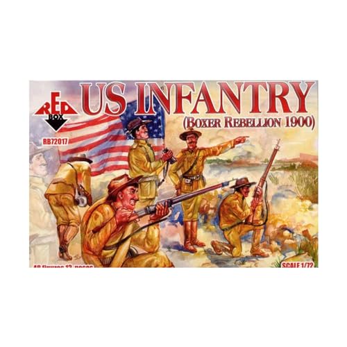 Red Box RB72017 - US Infantry, Boxer Rebellion 1900, Plastikmodellbau von Redbox