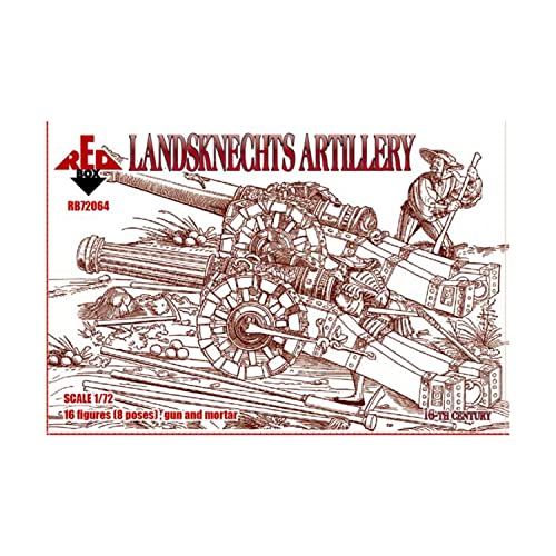 Red Box RB72064 - Figuren Landsknechts Artillery, 16th Century von Redbox