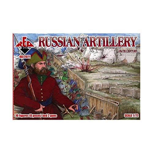 Red Box RB72071 - Modellbausatz Russian Artillery, 16th Century, grau von Redbox