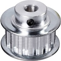 Reely Aluminium Zahnriemenscheibe Bohrungs-Ø: 8mm Durchmesser: 65mm Anzahl Zähne: 40 von Reely