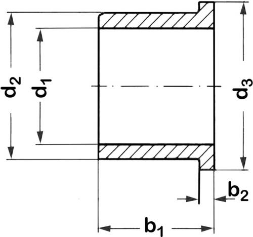 Reely Bundbuchse Innen-Durchmesser: 4mm Außen-Durchmesser: 8mm Breite: 4.5mm 1St. von Reely