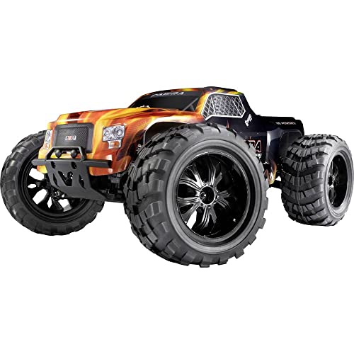 Reely Cimera Schwarz Brushless 1:10 RC Modellauto Elektro Monstertruck Allradantrieb (4WD) 100% RTR 2,4 GHz Inkl. Akku von Reely