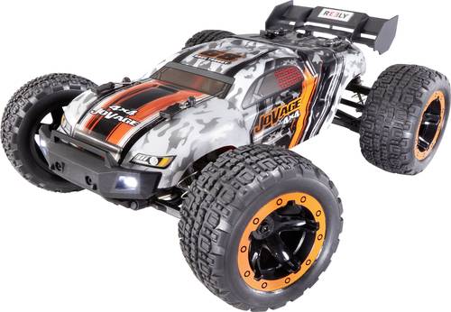 Reely Jovage 4x4 Orange, Weiß Brushed 1:16 RC Einsteiger Modellauto Elektro Truggy Allradantrieb (4 von Reely