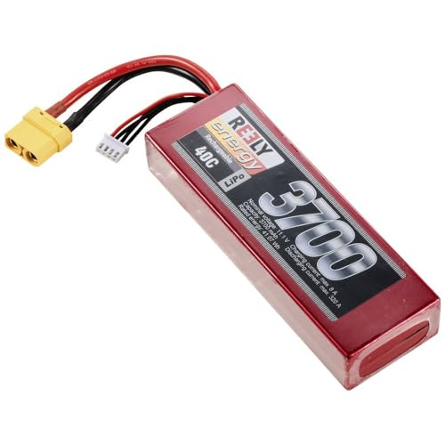 Reely Modellbau-Akkupack (LiPo) 11.1 V 3700 mAh Zellen-Zahl: 3 40 C Hardcase XT90 von Reely