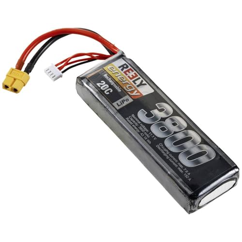 Reely Modellbau-Akkupack (LiPo) 11.1 V 3800 mAh Zellen-Zahl: 3 20 C Softcase XT60 von Reely