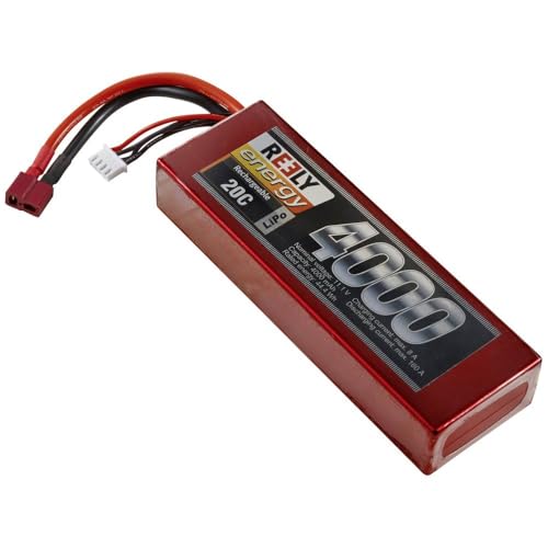 Reely Modellbau-Akkupack (LiPo) 11.1 V 4000 mAh Zellen-Zahl: 3 20 C Hardcase T-Stecksystem von Reely