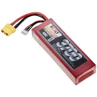 Reely Modellbau-Akkupack (LiPo) 11.1V 3700 mAh Zellen-Zahl: 3 40 C Hardcase XT90 von Reely