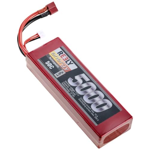 Reely Modellbau-Akkupack (LiPo) 7.4 V 5000 mAh Zellen-Zahl: 2 50 C Hardcase T-Stecksystem von Reely