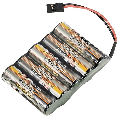 Reely Modellbau-Akkupack (NiMh) 6 V 2300 mAh Zellen-Zahl: 5 Mignon (AA) Side-by-Side JR-Buchse von Reely