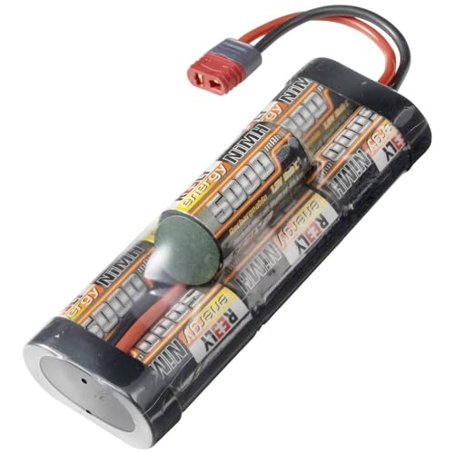 Reely Modellbau-Akkupack (NiMh) 8.4 V 5000 mAh Zellen-Zahl: 7 Sub-C Hump T-Stecksystem von Reely