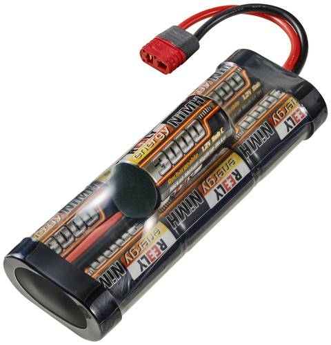 Reely Modellbau-Akkupack (NiMh) 8.4V 3000 mAh Zellen-Zahl: 7 Sub-C Hump T-Stecksystem von Reely