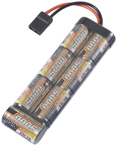 Reely Modellbau-Akkupack (NiMh) 8.4V 5000 mAh Zellen-Zahl: 7 Sub-C Stick Traxxas-Stecker von Reely