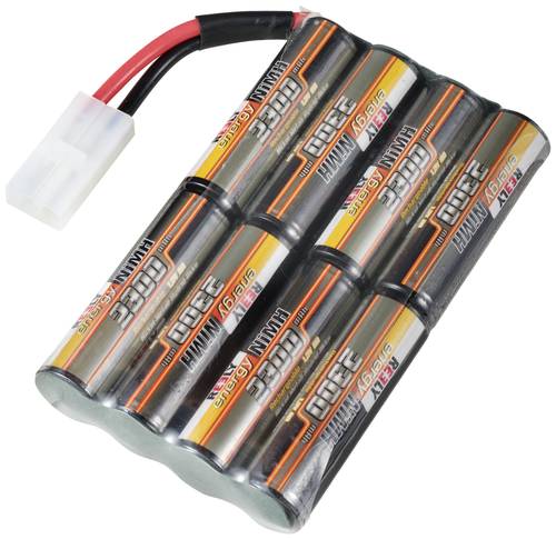 Reely Modellbau-Akkupack (NiMh) 9.6V 2300 mAh Zellen-Zahl: 8 Mignon (AA) Stick Tamiya-Stecker von Reely