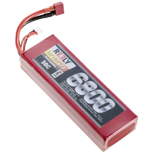 Reely Modellbau-Empfängerakku (LiPo) 7.4 V 6800 mAh Zellen-Zahl: 2 50 C Hardcase T-Stecksystem von Reely