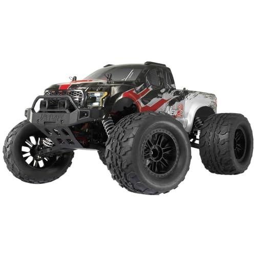 Reely New2 Super Combo Brushed 1:10 RC Modellauto Elektro Monstertruck Allradantrieb (4WD) 100% RTR 2,4 GHz inkl. Akku, von Reely