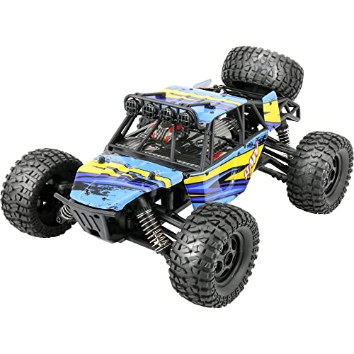 Reely RAW Orange Brushed 1:14 RC Modellauto Elektro Monstertruck Allradantrieb (4WD) RTR 2,4 GHz Inkl. Akku und Ladeger von Reely