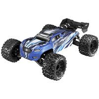 Reely Thor Blau Brushed 1:10 RC Modellauto Elektro Monstertruck Allradantrieb (4WD) 100% RtR 2,4 GHz inkl. Akku, Ladegerät und Senderbatterien von Reely