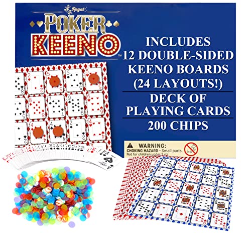 Regal Games - Poker Keeno - 12 Karten Set von Regal