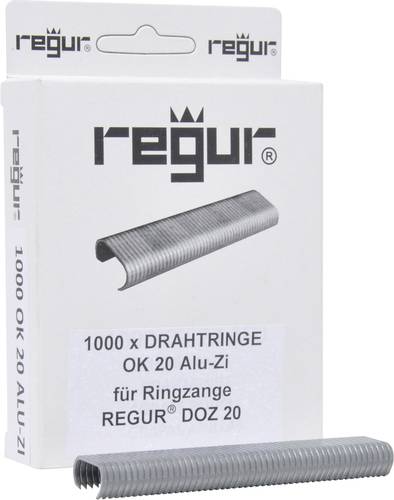 Regur 60715 Drahtringe 1000 St. Abmessungen (L x B) 10mm x 90mm von Regur