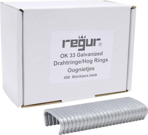 Regur 60721 Drahtringe 450 St. Abmessungen (L x B) 35mm x 95mm von Regur