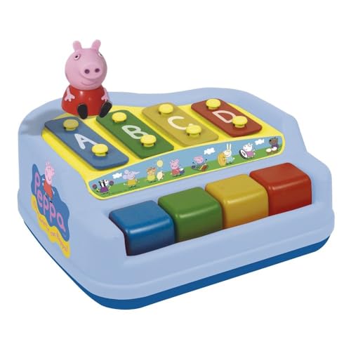 Reig/peppapig – 2326 – Percussion – Xylophon 4 Noten mit Figur – Peppa Pig von REIG