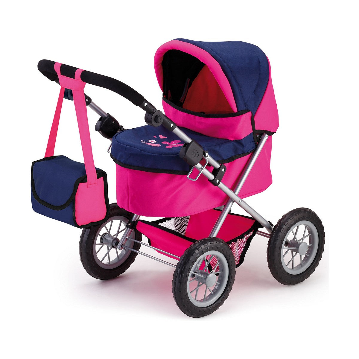 Puppenwägelchen Reig Trendy Classic Pink 45 cm von Reig