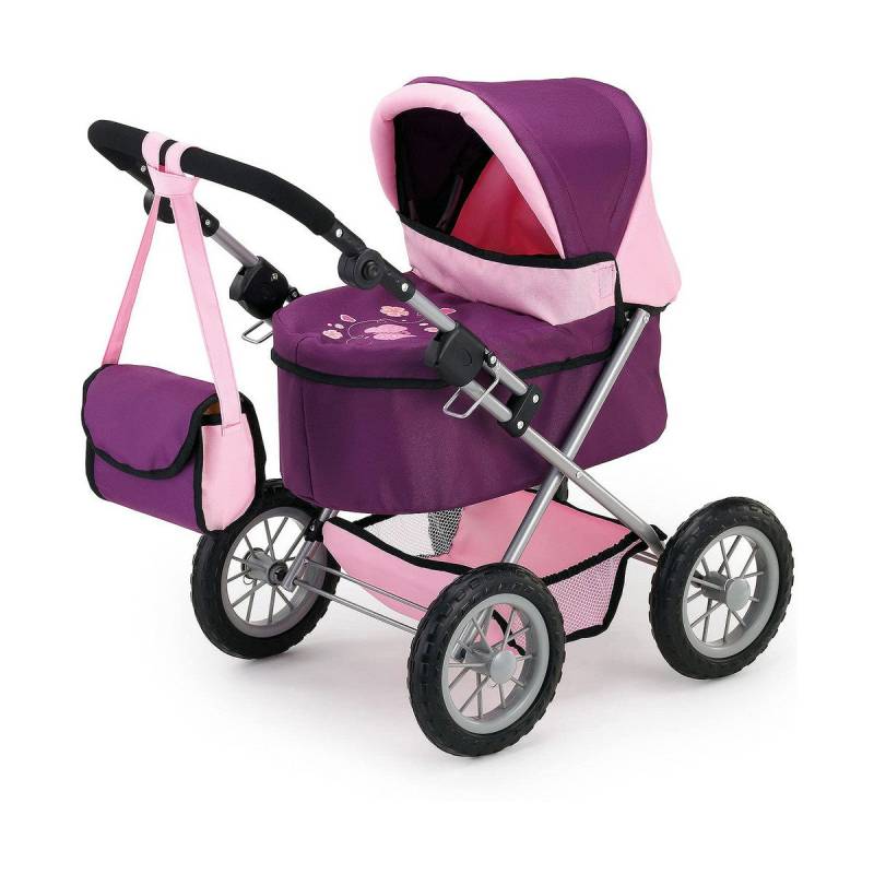 Puppenwägelchen Reig Trendy Royal Lila 45 cm von Reig