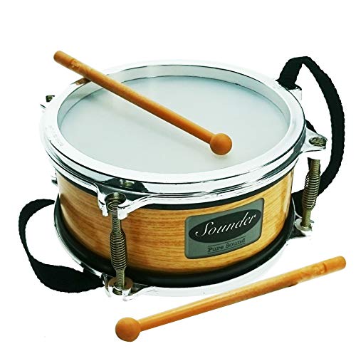 REIG 733 - Sounder Snare Drum mit Essstäbchen und Gurt, Kinder ab 18 Monaten, 19 x 19 x 8 cm von REIG