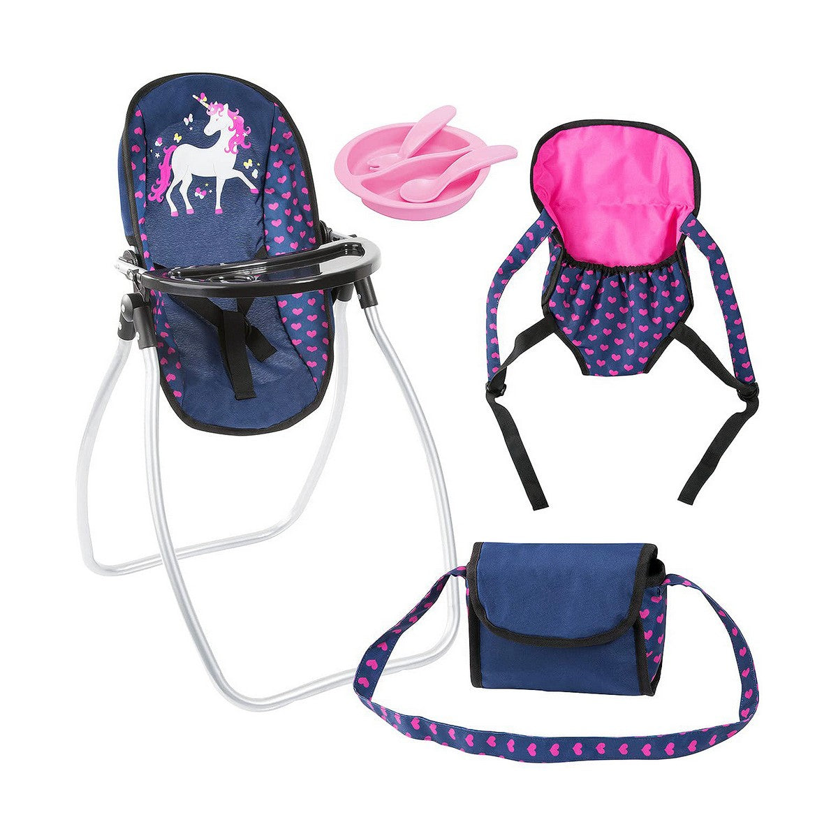 Puppenzubehör Reig Pink Navy Blue 9-in-1 von Reig