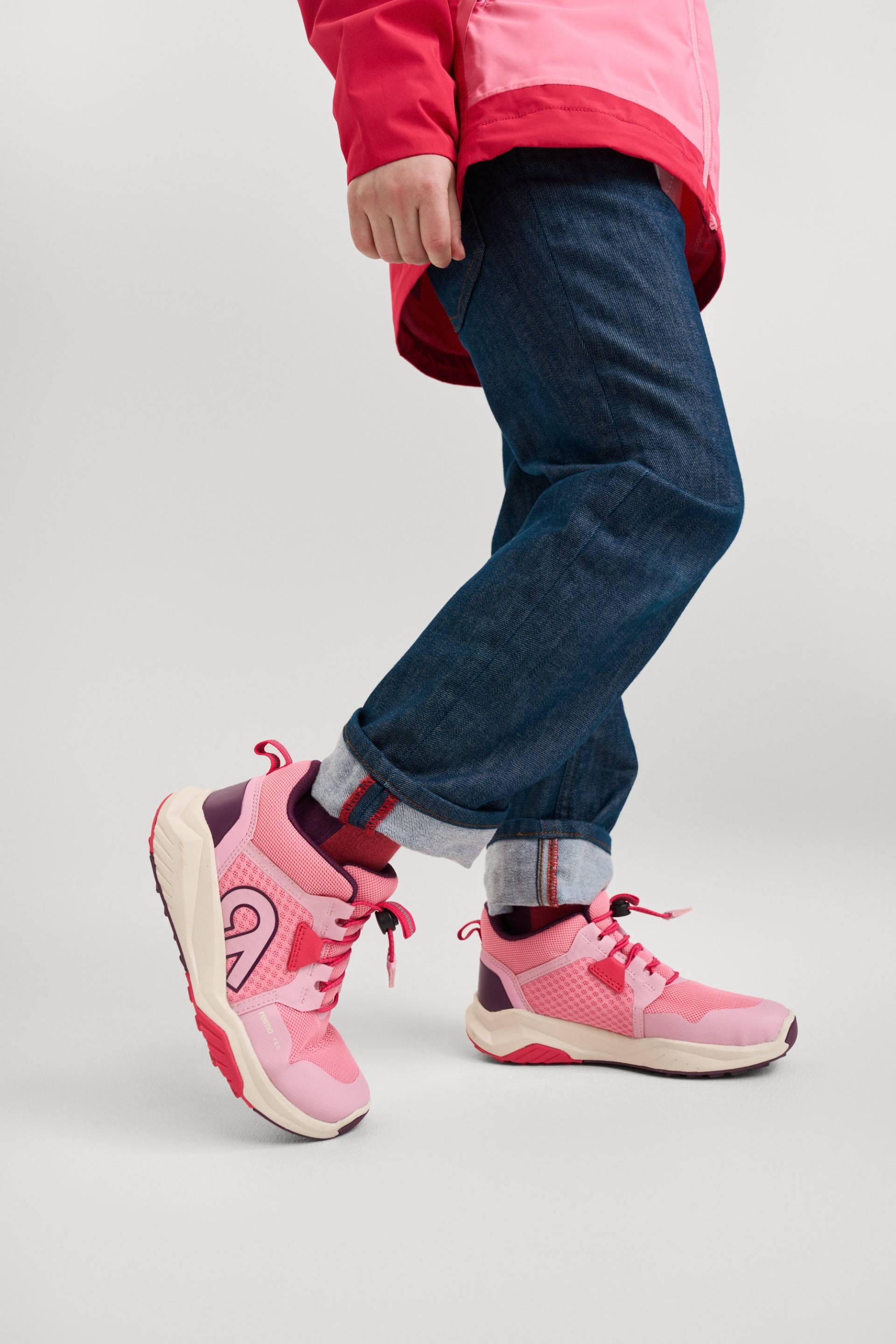 Reima Kiritin WP Kinder Sneaker, Grey Pink, 34, Kinderschuhe Reima Kiritin WP Kinder Sneaker, Grey Pink, 34, Kinderschuhe von Reima