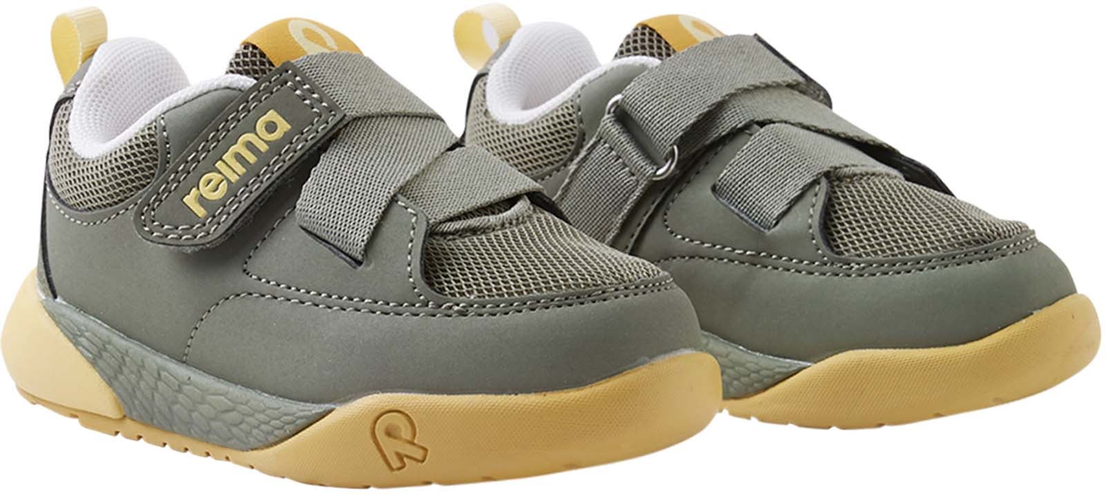 Reimatec Kiirus Wasserdichte Kinder Sneaker, Greyish Green, 25, Kinderschuhe von Reima