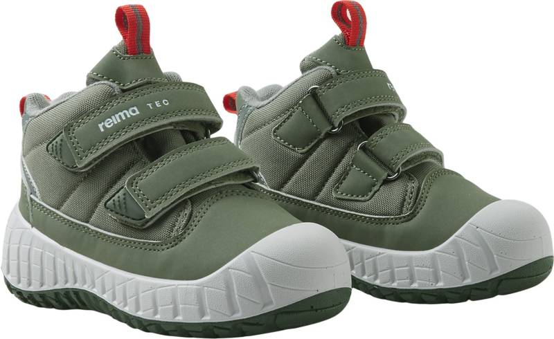 Reimatec Passo 2.0 WP Kinder Sneaker, Greyish Green, 25, Kinderschuhe von Reima