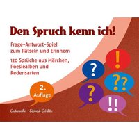 Den Spruch kenn ich! (Kartenspiel) von Ernst Reinhardt Verlag