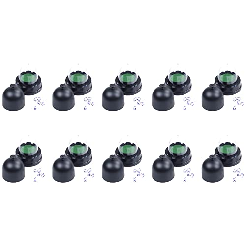 Reinscer 10X Automatic Dice Roller Cup Batteriebetriebenes Pub Bar Partei Spiel mit 5 WÜRfeln Schwarz von Reinscer