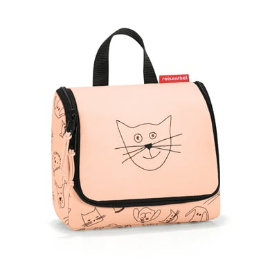 reisenthel® toiletbag S kids cats and dogs rose von Reisenthel