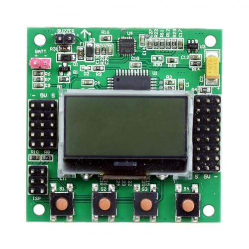 Remingtape KK 2.1.5 LCD-Multirotor-Flugsteuerungsplatine KK2.1.5 Neueste V1.19S1 OpenAeroVTOL 1.6 Quadrocopter KK2 6050 MPU 644PA Langlebig Einfache Installation Einfach zu Bedienen (B) von Remingtape