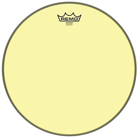 Remo Colortone Emperor Clear BE-0318-CT-YE 18" Yellow Tom Head von Remo