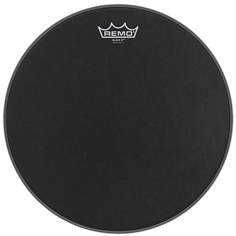 Remo Emperor X Black Suede BX-0810-10 10" Snare Head Black Dot von Remo