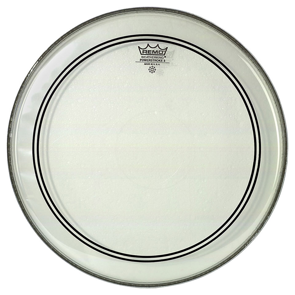 Remo Powerstroke 3 Clear P3-1320-C2 20" Bass Drum Head Bass-Drum-Fell von Remo